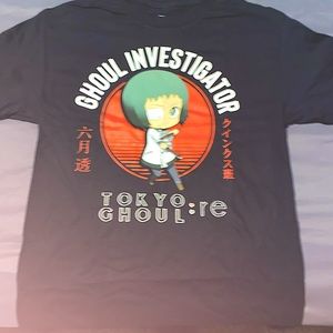 This is a anime inspired shirt form the show Tokyo ghoul that I recently got